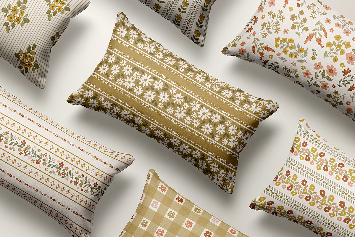 Natural Autumn background & pattern, a Pattern Graphic by Cozy pattern shop (Photo 12 of 14)