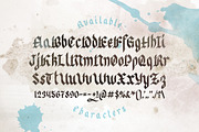 Odd times typeface + bonus graphics, a Blackletter Font by Gleb Guralnyk (Thumbnail 3 of 5)
