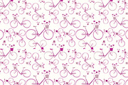 Vector bike seamless patterns., a Pattern Graphic by Little A (Aigul) (Thumbnail 4 of 4)