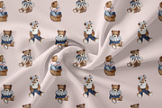 Blueberry Teddy Bears Watercolor Set, an Animal Illustration by Pati Paints (Thumbnail 4 of 12)
