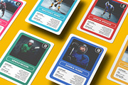 Trading Cards Mockup v.4 - 12 views, a Merchandise Mockup by Illusiongraphic (Thumbnail 19 of 25)