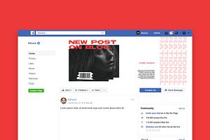 Grock Facebook Cover Templates