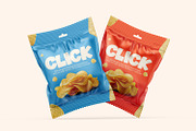 Foil Snack Bag Packaging Mockup, a Packaging Mockup by Ram Studio LLC (Thumbnail 2 of 10)