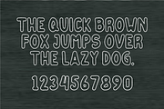 Snow Cartoon - Playful Outline Font, a Handwritten Font by KiddoGlyphs Studio (Thumbnail 4 of 5)