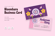 Bloomhara - Business Card, a Business Card Template by Fannan Studio (Thumbnail 1 of 3)