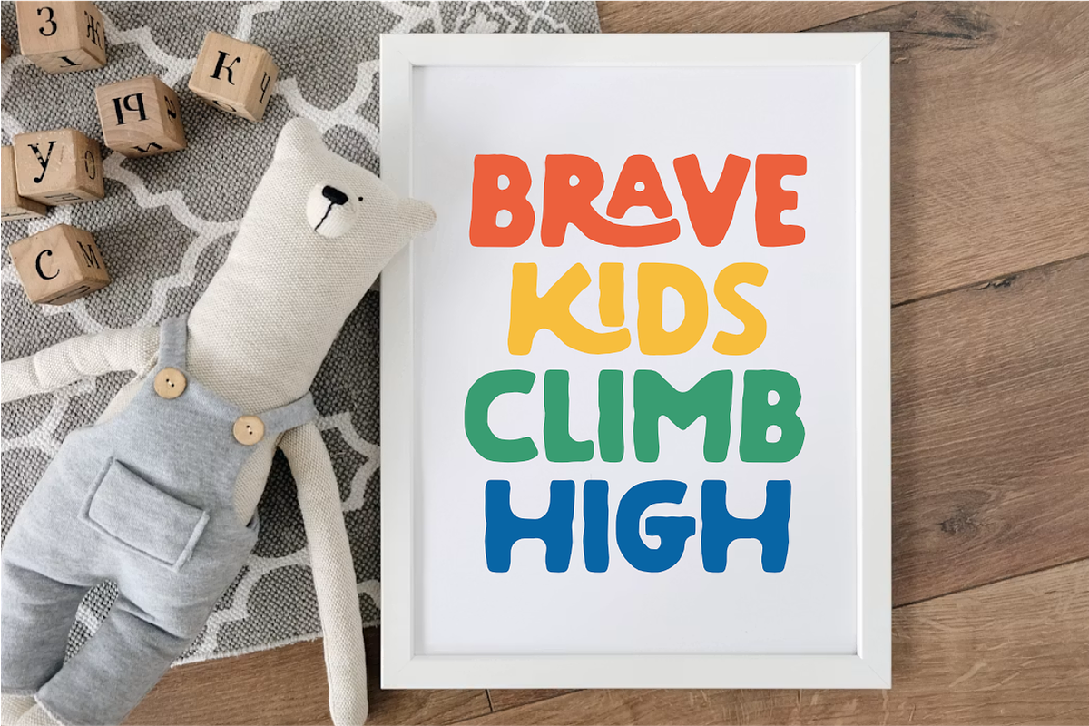 Brother Children - Display Font, a Handwritten Font by SaktiAvellin (Photo 6 of 8)
