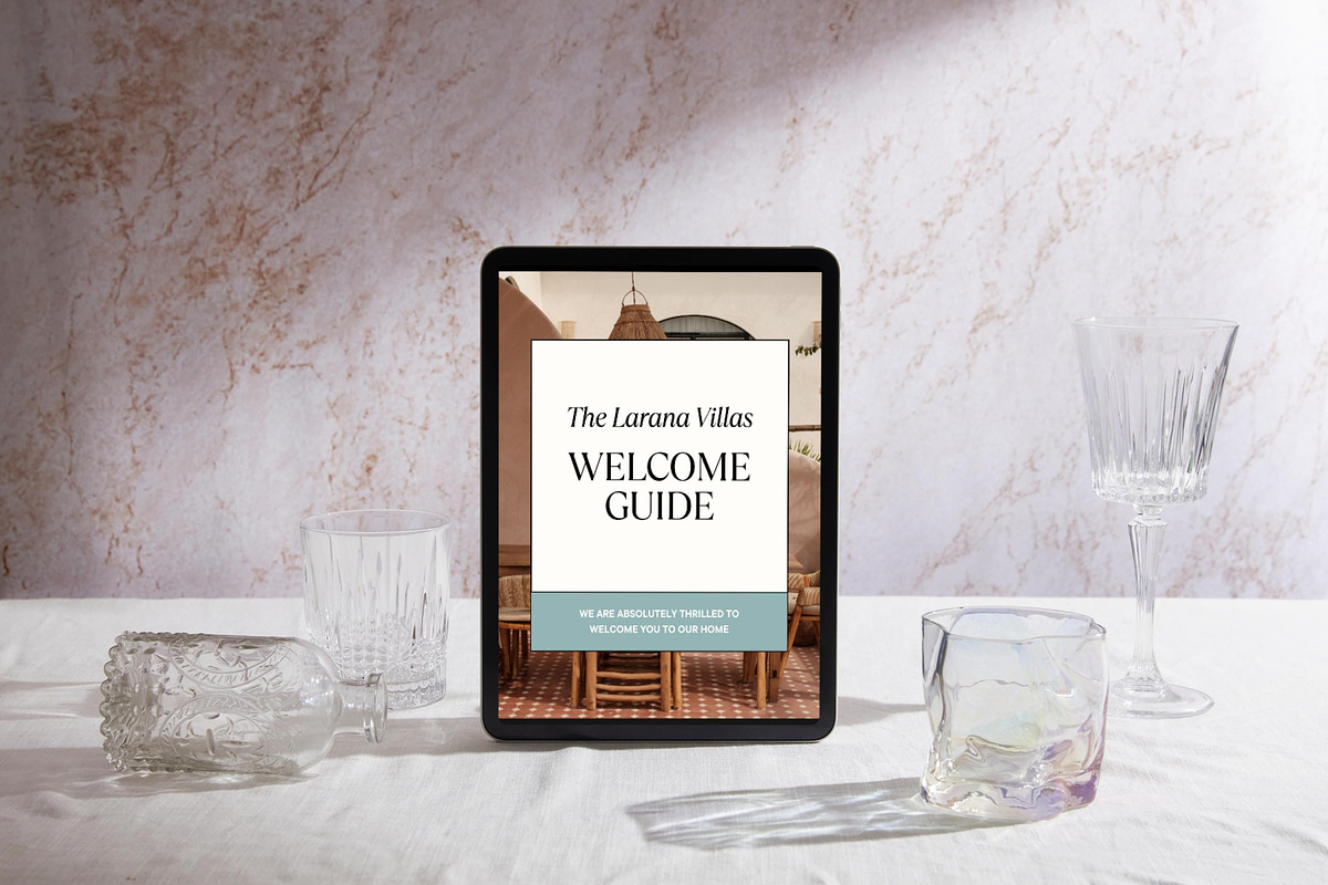 Airbnb Welcome Book Canva Templates, a Magazine Template by Fallon Gerst (Photo 4 of 23)