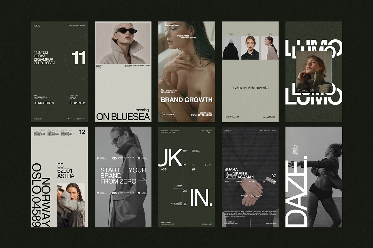 ZORA | Instagram Post & Story (III), a Social Media Template by The Aesthetic Studio (Photo 6 of 10)