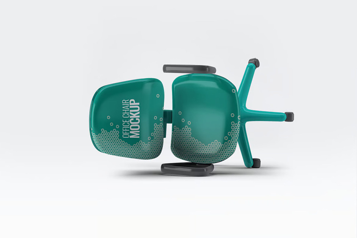 Office Chair Mock-Up, a Product Mockup by DesignRushMarket (Photo 6 of 6)