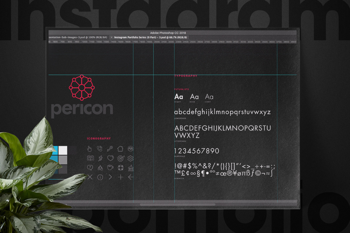 9 Part Grid - Instagram Portfolio, a Social Media Template by Milktoast (Photo 4 of 4)