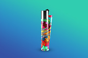 Clipper Lighter Mockup - 7 views, a Merchandise Mockup by Illusiongraphic (Thumbnail 2 of 17)