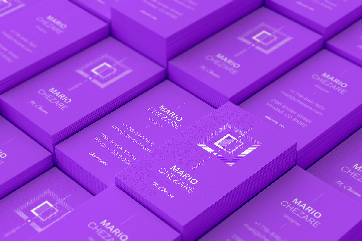Chezare 04. Business Card Template, a Business Card Template by le-genda (Photo 1 of 4)