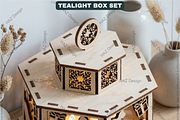 Christmas Candle Holder with Lid, a Graphic by AtacanDigital (Thumbnail 12 of 16)