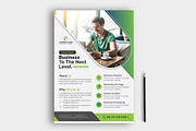 Corporate Business Flyer Template, a Flyer Template by GraphicsBurg (Thumbnail 3 of 3)