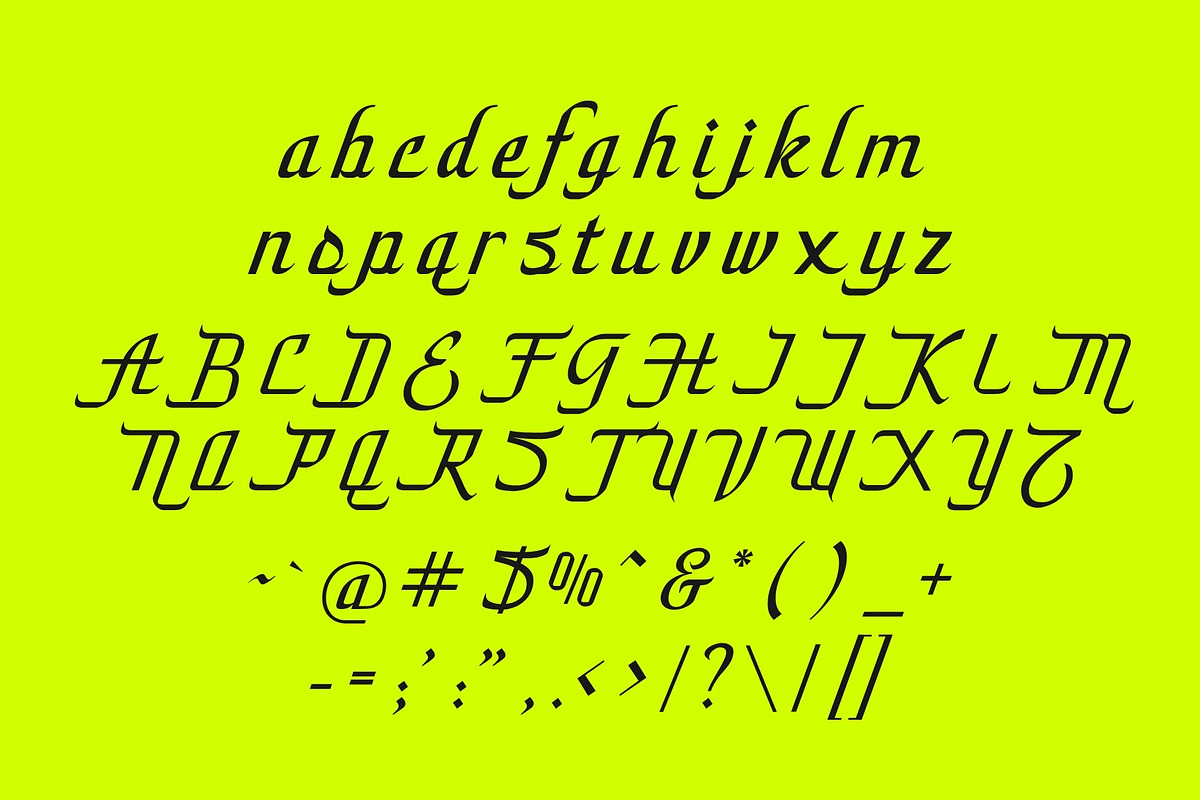 Zafira - Arabic Style Typeface, a Script Font by HipFonts (Photo 4 of 12)