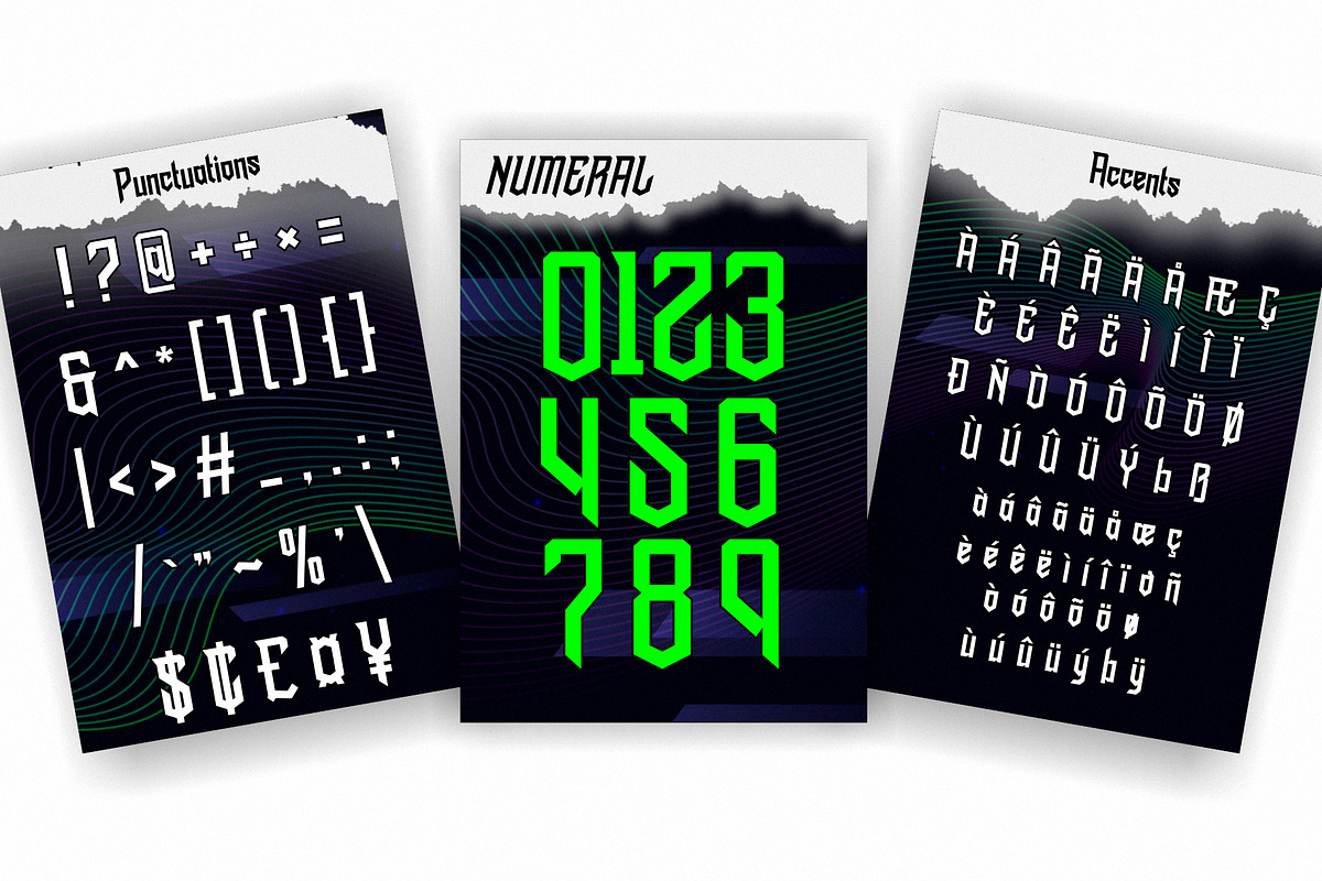 Blazeton, a Sans Serif Font by uncurve (Photo 5 of 9)