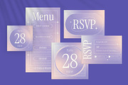 Elegant Wedding Invitation Set, an Invitation Template by Aiyari Graphic (Thumbnail 3 of 3)