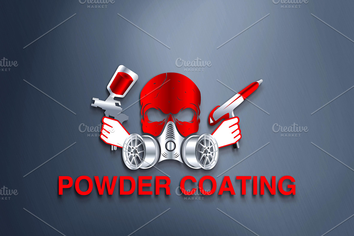 Powder coating logo, a Branding & Logo Template by ND Creative (Photo 1 of 3)