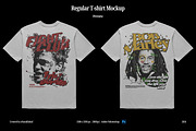 Regular T-shirt Mockup, a Shirt Mockup by Irhasalfahad (Thumbnail 3 of 4)