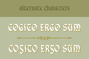 Eachtra Modern Blackletter Font