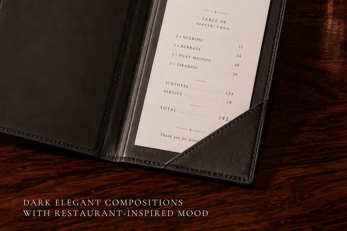 Hospitality Stationery Mockup Bundle, an Advertising Mockup by Serenefeeling (Photo 5 of 9)