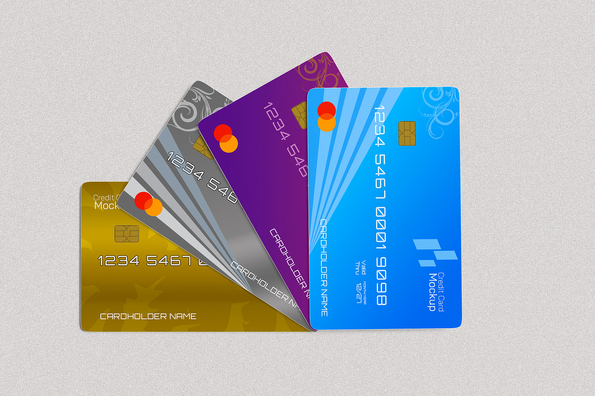 Credit Card Mockup, a Print Template by rahmatmoscae (Photo 1 of 10)