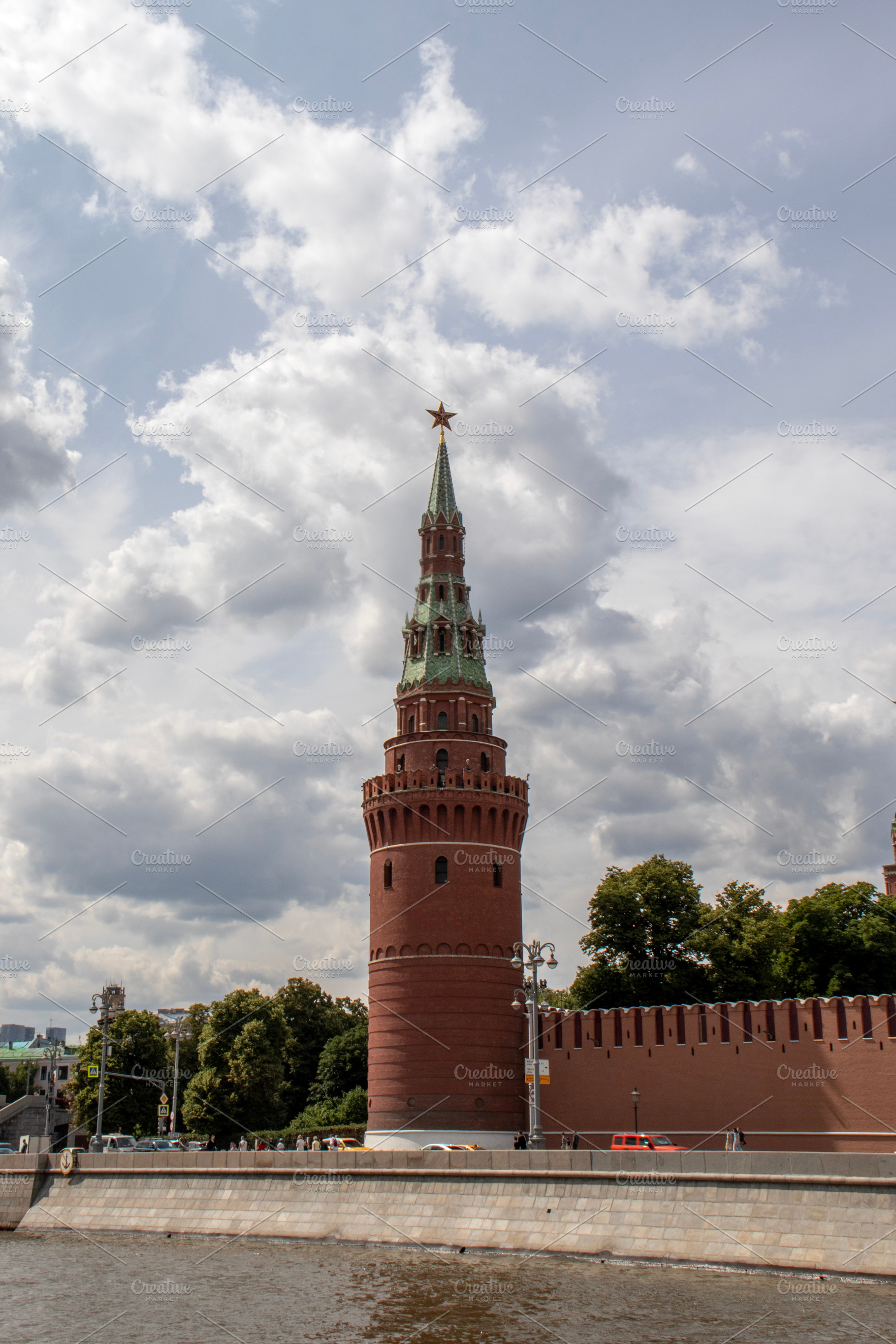 Vodovzvodnaya Tower of Moscow Kremli, an Architecture Photo by Schreibikus