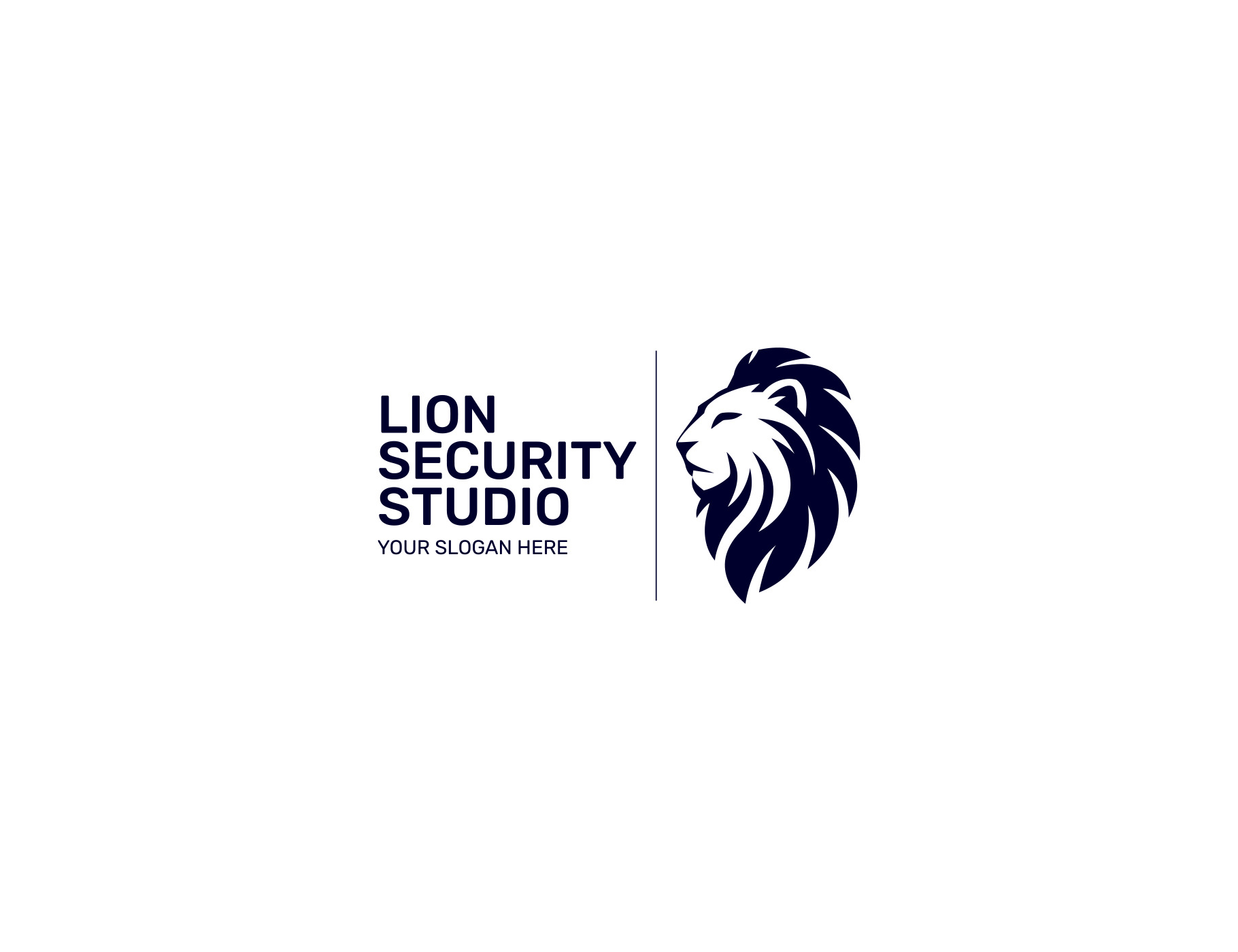 Lion Security Company Logo, a Branding & Logo Template by Glassymart