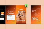 Cybersecurity Services Instagram, a Social Media Template by fakhroo (Thumbnail 3 of 6)