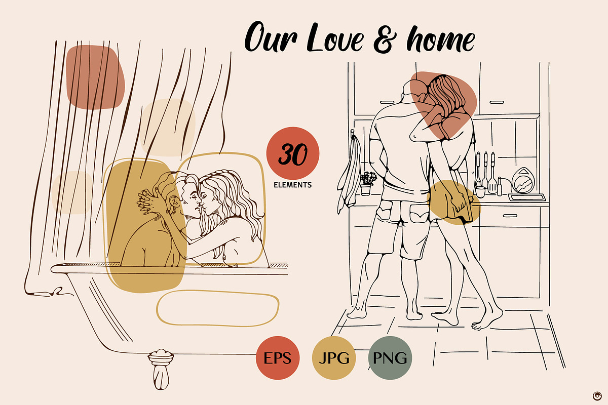 Our love and home, a Person Illustration by Olillia (Photo 3 of 14)