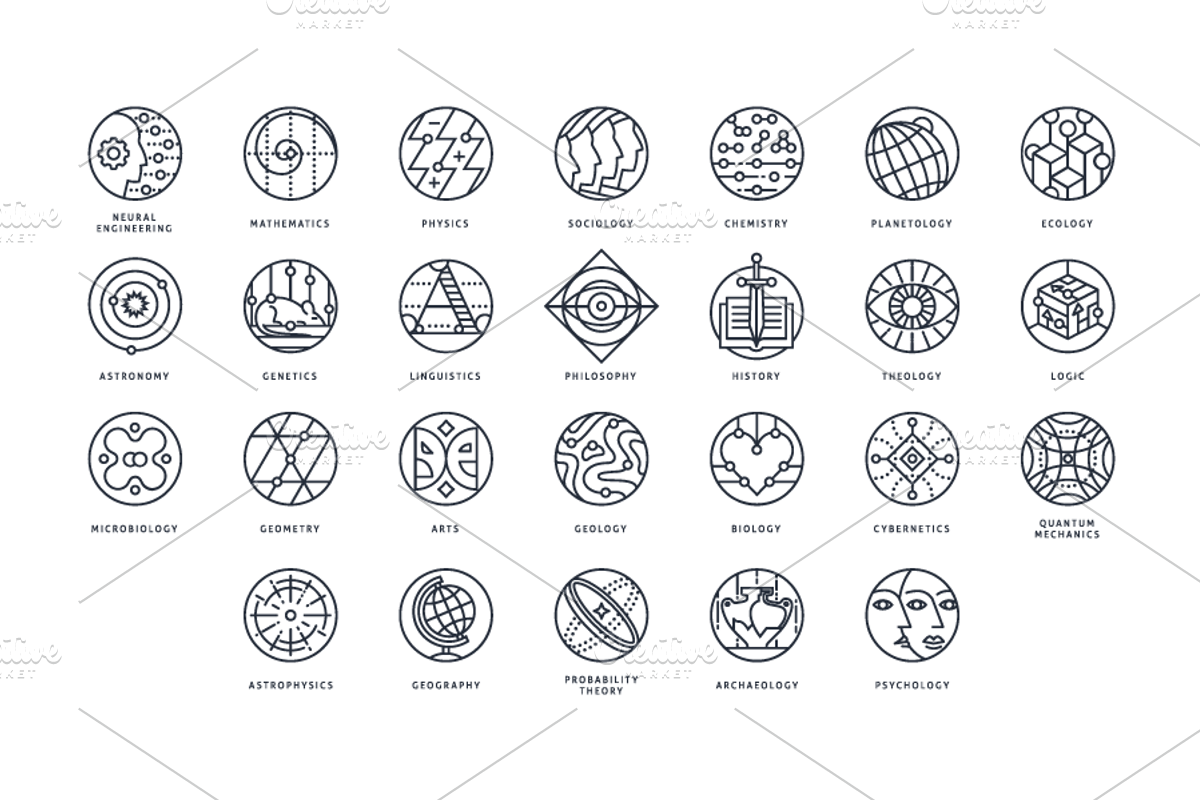 26 Conceptual Science Marks, an Icon by Youhhou (Photo 3 of 4)