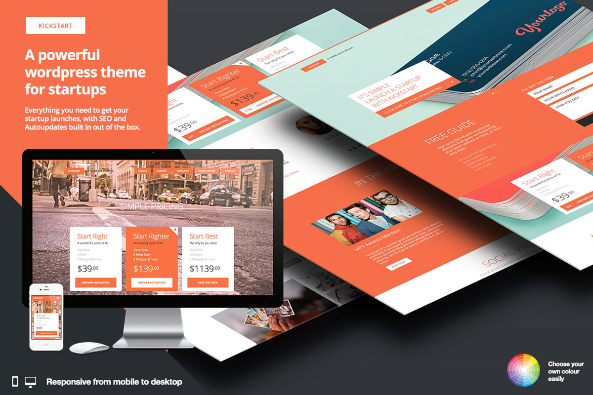 Kickstart Pro- Genesis Startup Theme, a WordPress Template by Lean Themes