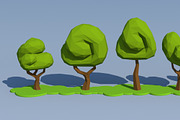 Trees And Bushes, an Environmental 3D Model by Saintpix (Thumbnail 34 of 35)