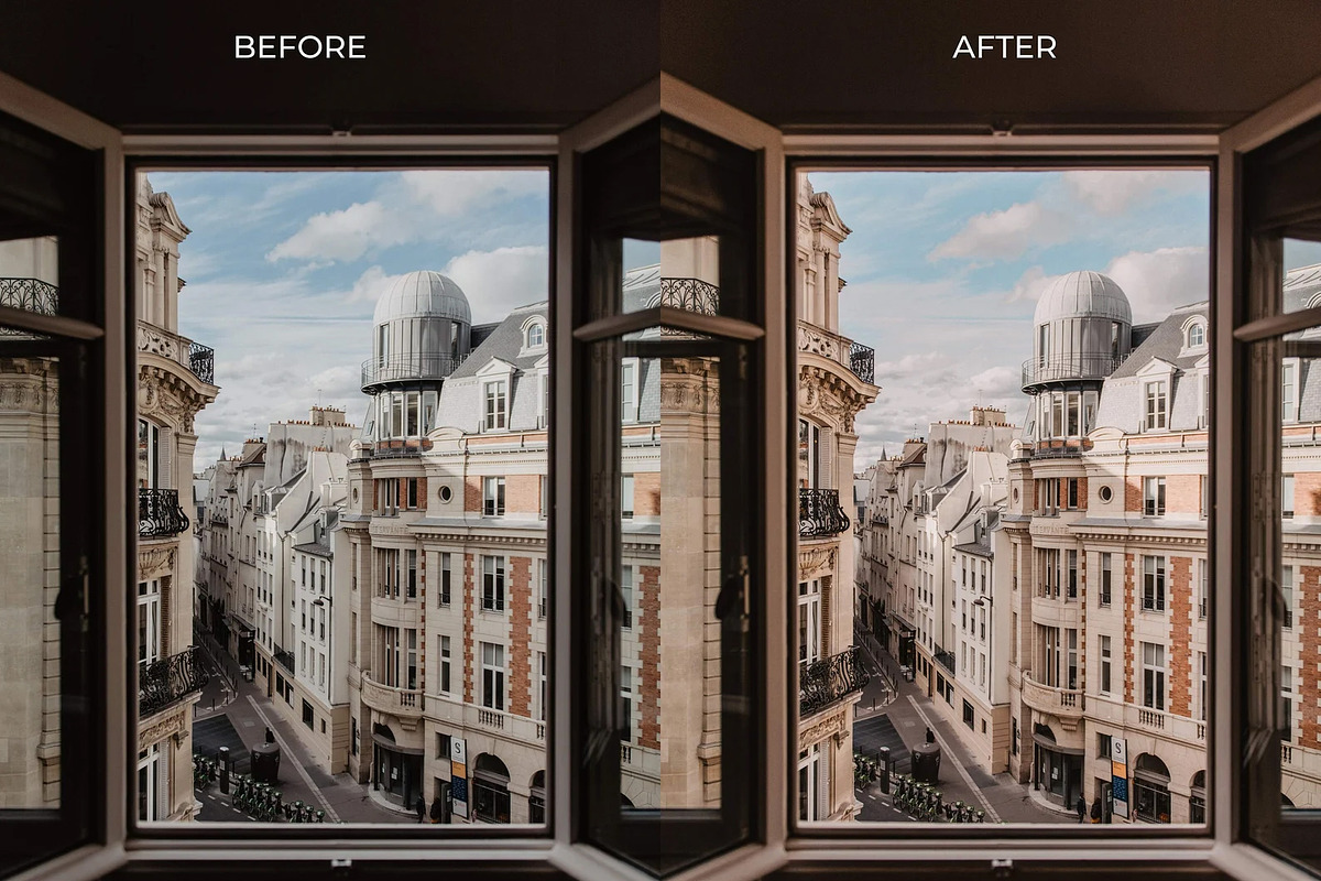 5 PARIS SUMMER LIGHTROOM PRESET, an Action Add-On by Emma Kate Creative (Photo 5 of 10)