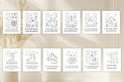 Alphabet Coloring Pages a-Z | ABC An, a Decorative Illustration by Design Station (Thumbnail 2 of 4)