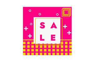 Trendy Abstract Geometric Vector, an Illustration by the8monkey