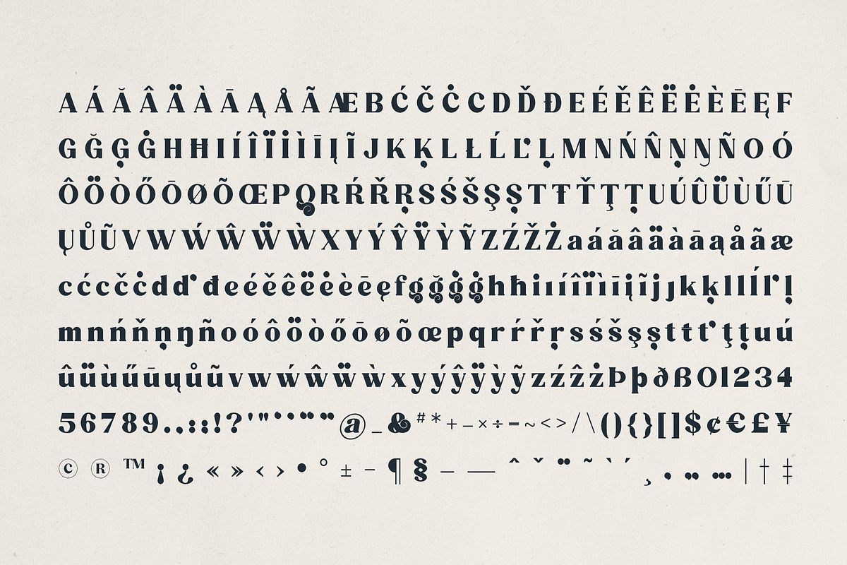 Quindle – Retro Serif Display Font, a Serif Font by Only Fonts (Photo 10 of 11)