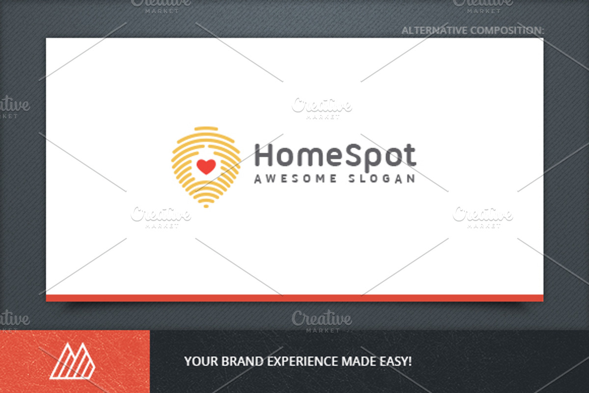 Home Spot Logo Template, a Branding & Logo Template by Mantas Bac (Photo 3 of 4)