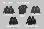 Streetwear PSD Mockup Bundle, a Shirt Mockup by Infinity Mockups (Thumbnail 5 of 10)