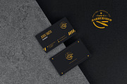 Barber Shop Business Card, a Business Card Template by Best Project (Thumbnail 1 of 3)