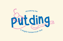Putding - Playful Handwritten Font