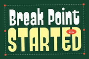 Reactro - Bold Retro Condensed Font, a Sans Serif Font by Typia Nesia (Thumbnail 6 of 15)