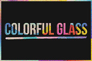 Abstract Colorful Glass Textures, a Texture Graphic by Gromov Design (Thumbnail 1 of 3)