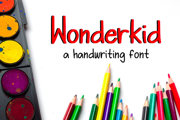 Wonderkid Font preview 5