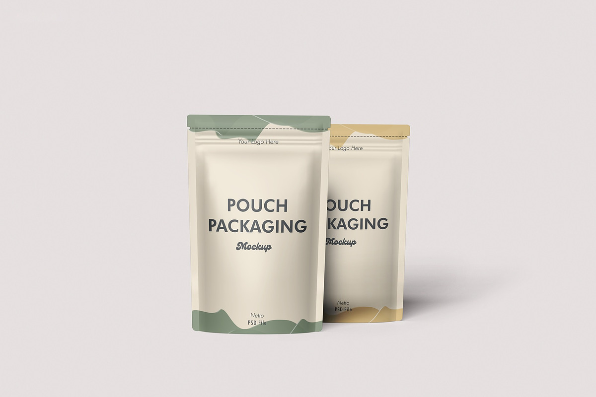 Pouch Mockup, a Cups & Container Mockup by Jestdio (Photo 2 of 9)