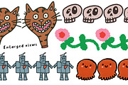 Hand Drawn Set of 50 Png Borders, an Object Graphic by Heather Green Designs (Thumbnail 4 of 6)