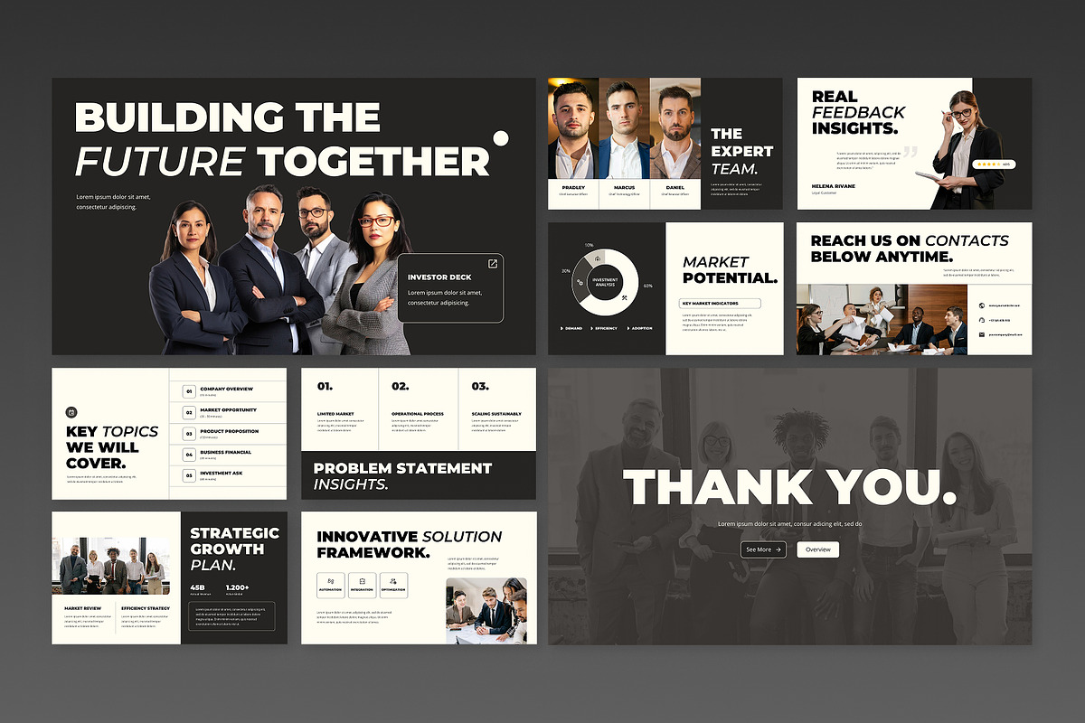 Investor Deck Keynote, a Presentation Template by Antstheme (Photo 3 of 4)