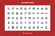Metallurgy icons, an Outline Icon by Wencory (Thumbnail 1 of 2)