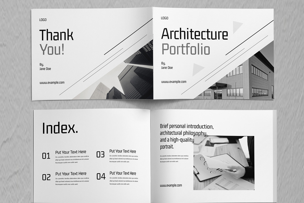 Modern Architecture Portfolio, a Brochure Template by ContestDesign (Photo 2 of 5)