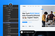 Ndesen - Creative Agency, a Landing Page Template by SLAB! Design (Thumbnail 2 of 4)